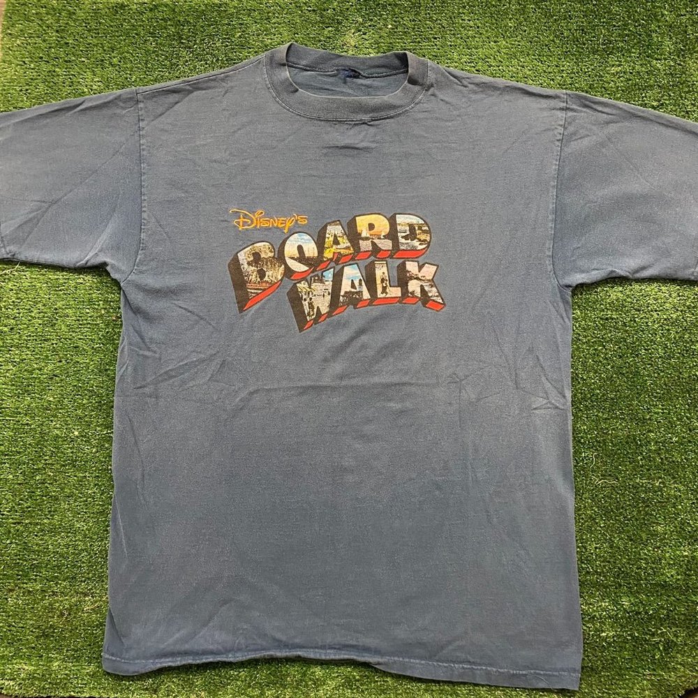 Disney Blue Boardwalk Graphic Tee